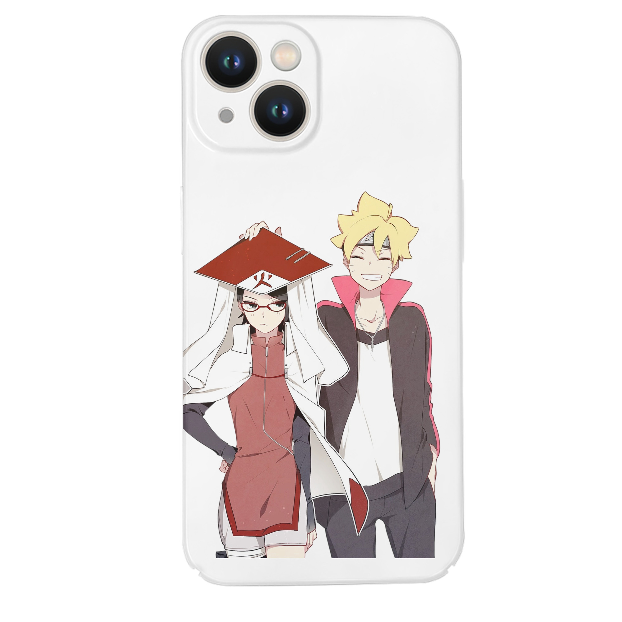 （画像用） NARUTO -ナルト- うちは サラダ Uchiha Sarada 【iPhone 14シリーズ対応】ハードケース